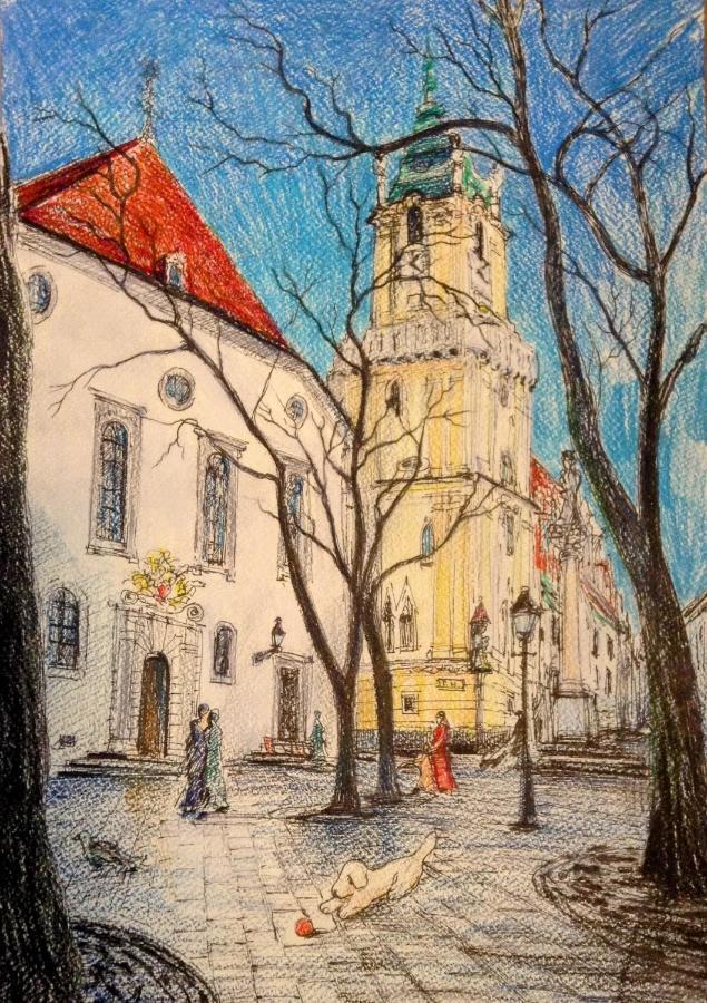 Nice Flat Under The Castle Bratislava Esterno foto